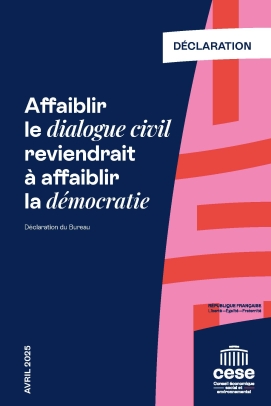 Affaiblir le dialogue civil reviendrait à affaiblir la démocratie