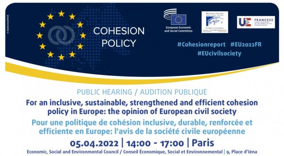 Cohésion en Europe : l'avis de la société civile européenne