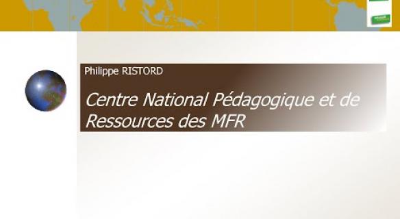 Audition de Philippe RISTORD (MFR) - Générations nouvelles - cese