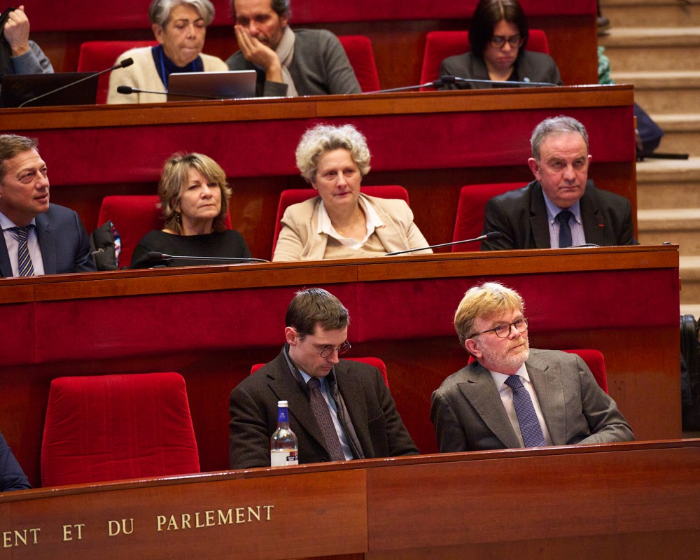 Marc Fesneau et un membre de son cabinet parmi les membres du CESE
