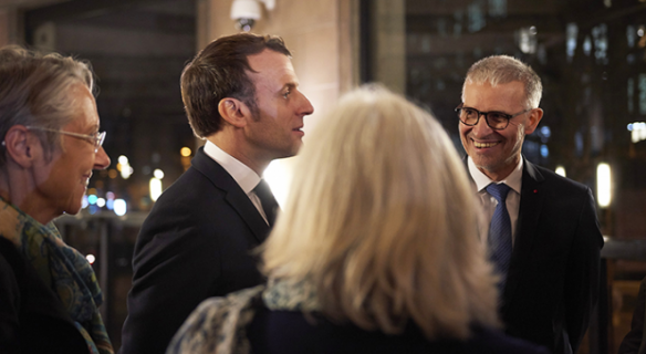 Le Président de la République Emmanuel Macron réaffirme sa volonté de réformer le CESE
