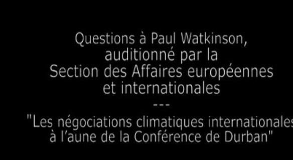 Questions à Paul Watkinson