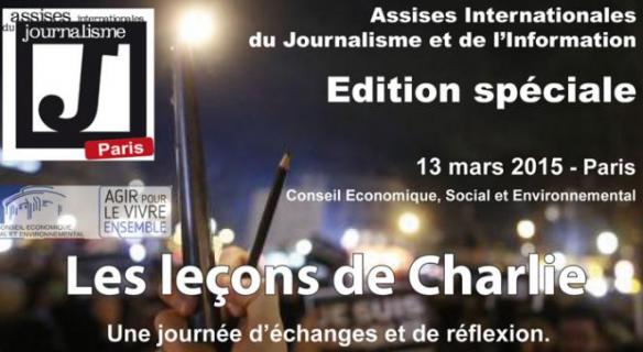 Assises internationales du journalisme et de l'information le 13 mars au CESE