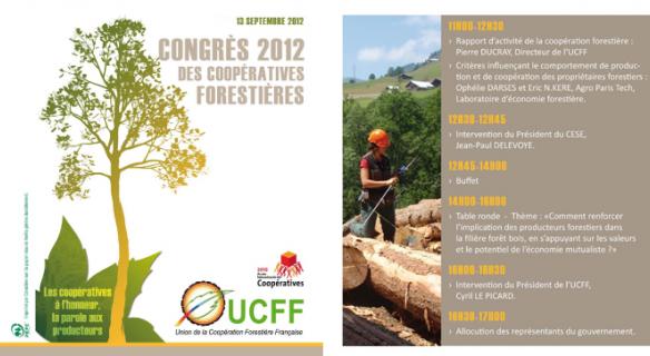 Congrès 2012 des Coop Forestières - 13 septembre 2012