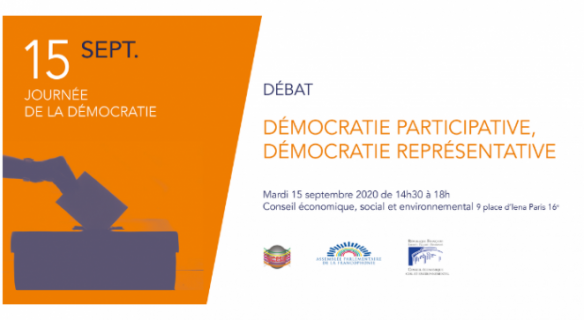 Débat "Démocratie participative, démocratie représentative"