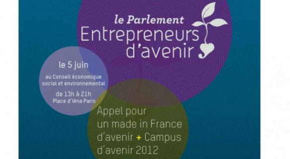 Séance exceptionnelle du Parlement des Entrepreneurs d’avenir le 5 juin 2012