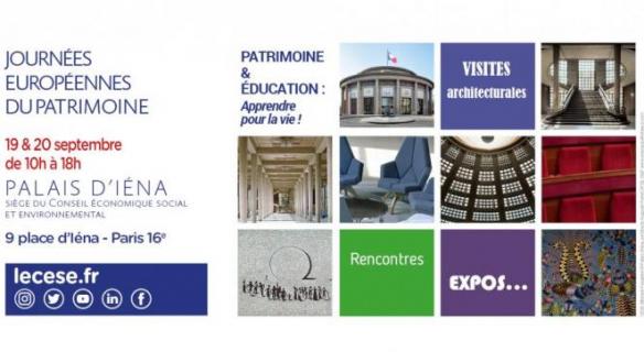 La 37e édition des Journées européennes du patrimoine au CESE