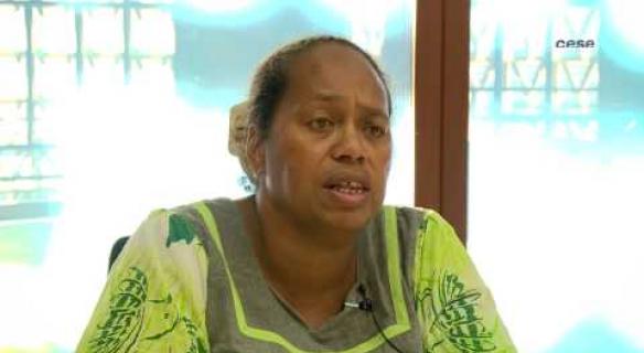 Interview de Jeannette Walewene (Nouvelle Calédonie) Violences faites aux femmes OM