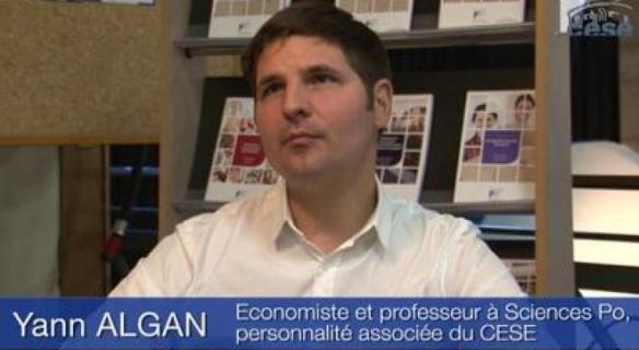 Audition de M. Yann ALGAN, économiste et professeur à Sciences Po