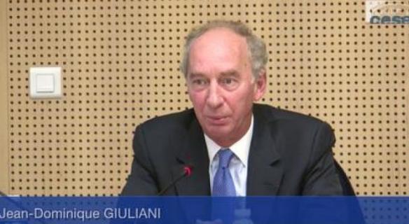 Audition de M. Jean-Dominique GIULIANI, Président de la Fondation Robert SCHUMAN